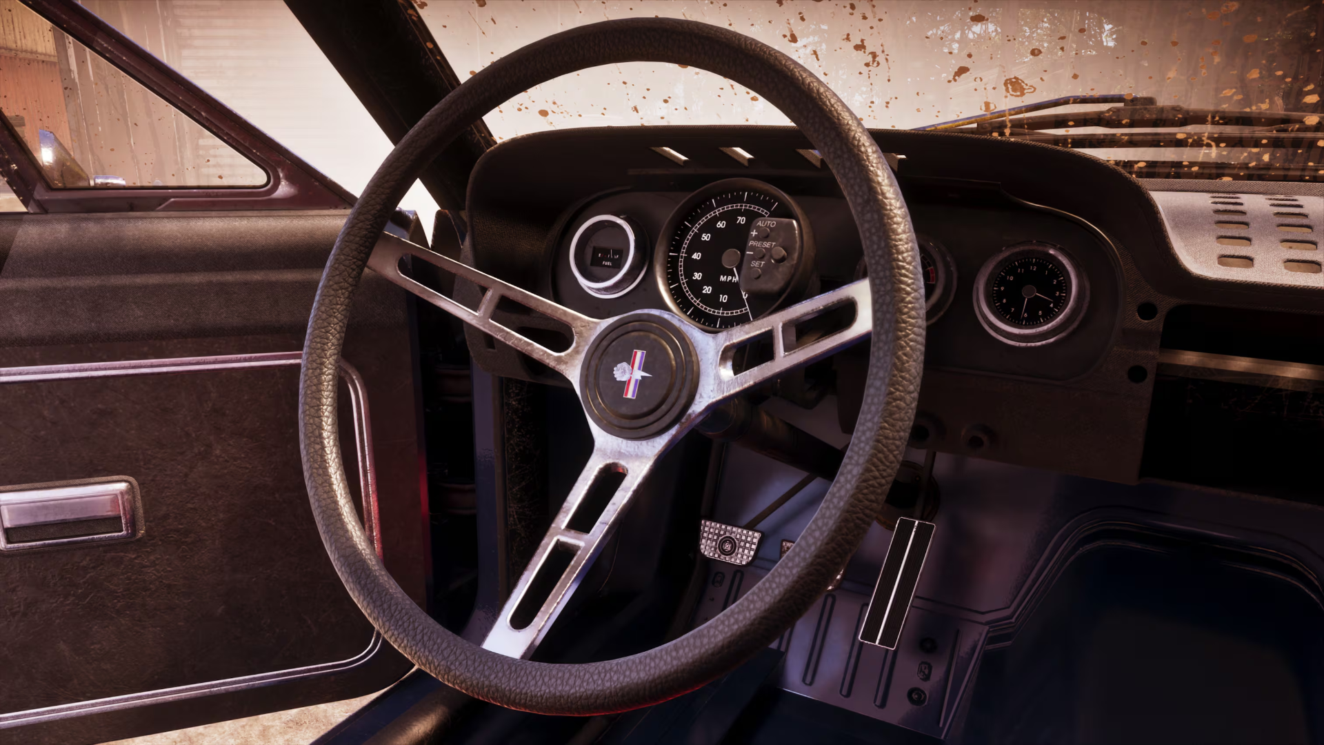 Intérieur vintage du Vapid Dominator Buggy